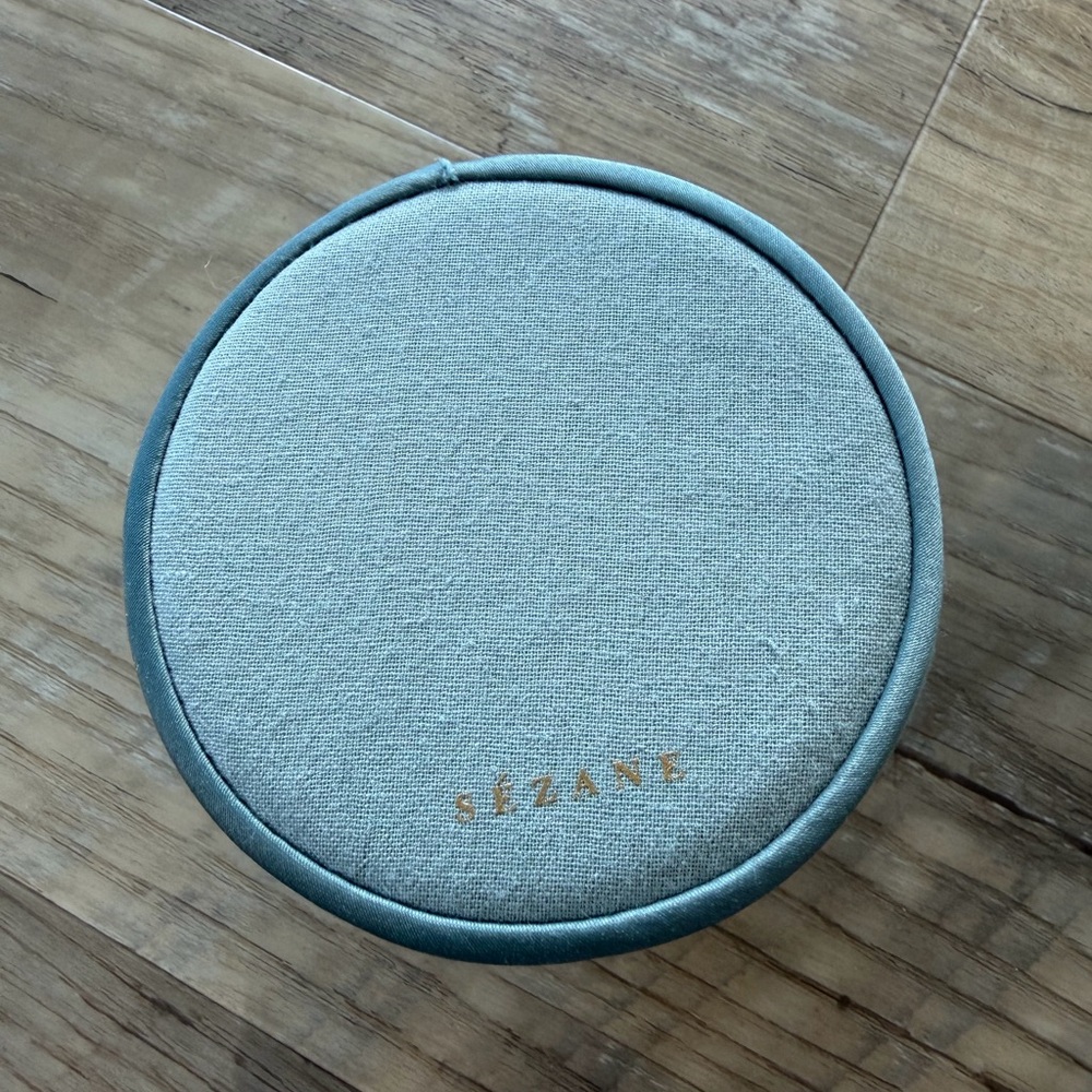 Sezane Blue Jewelry Box